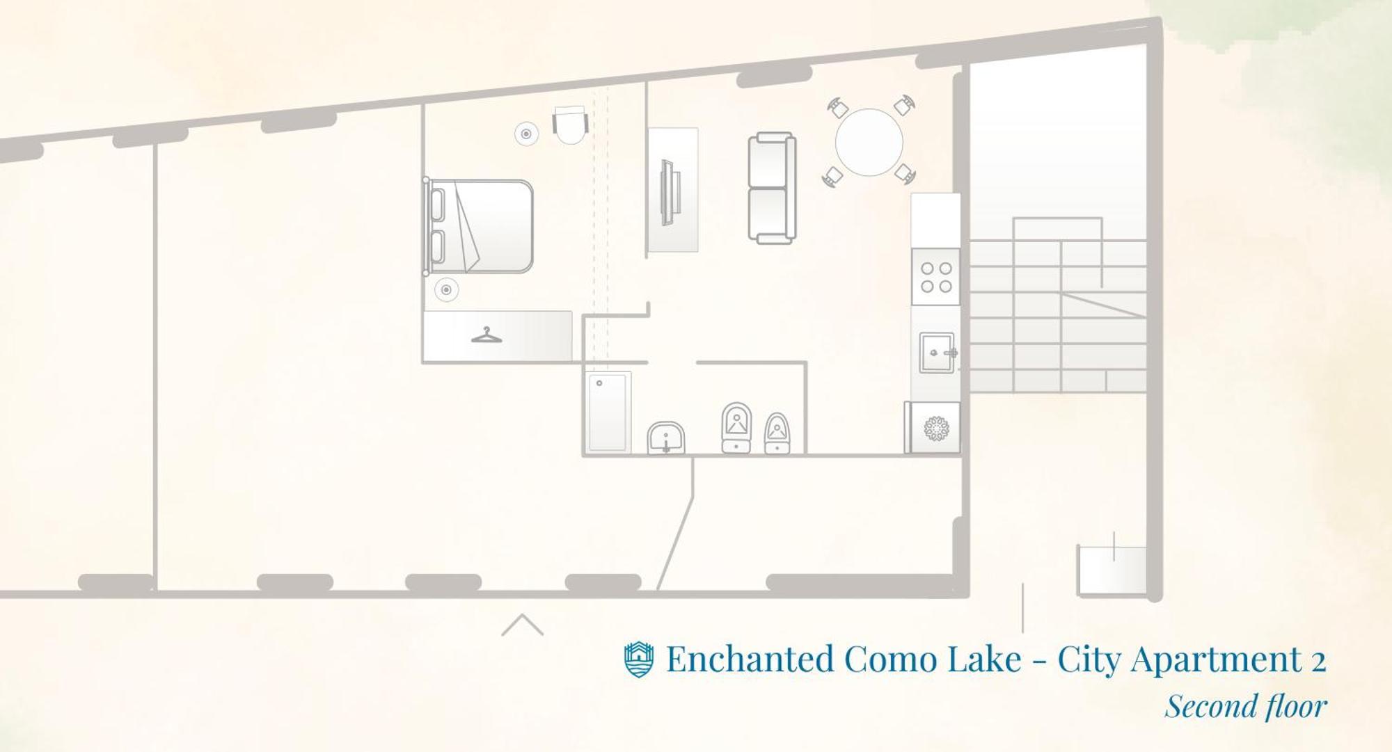 Enchanted Como Lake - City Apartment 2 By Rent All โกโม ภายนอก รูปภาพ